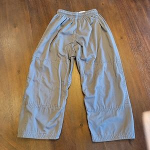 Gray martial arts pants